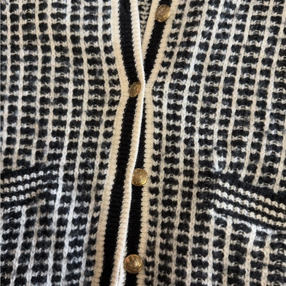 J. Crew • 100% Merino Wool Gold Button Cardigan Sweater - Picture 9 of 11